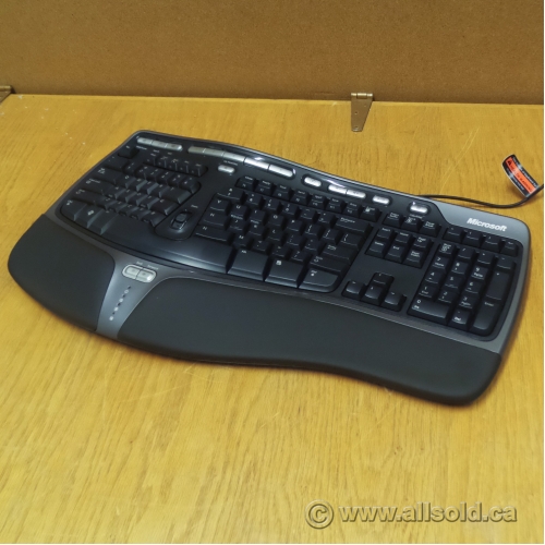 Microsoft Natural Ergonomic Keyboard 4000 V1.0 w/ USB - Allsold.ca ...
